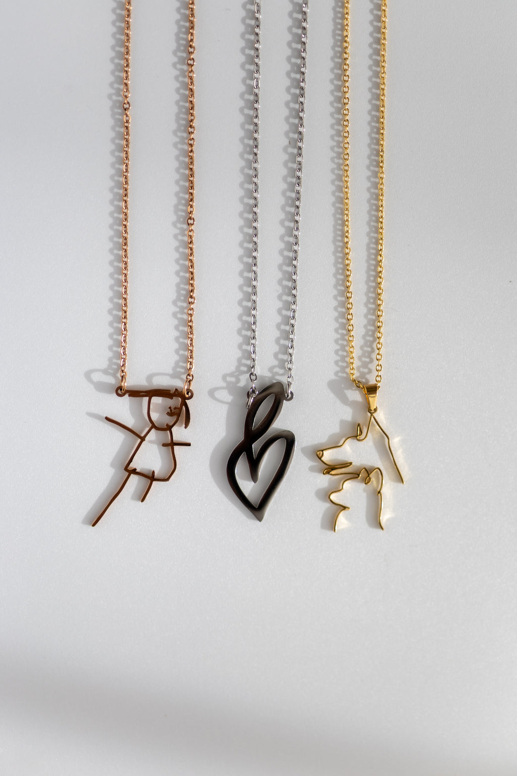 Drawing to Necklace