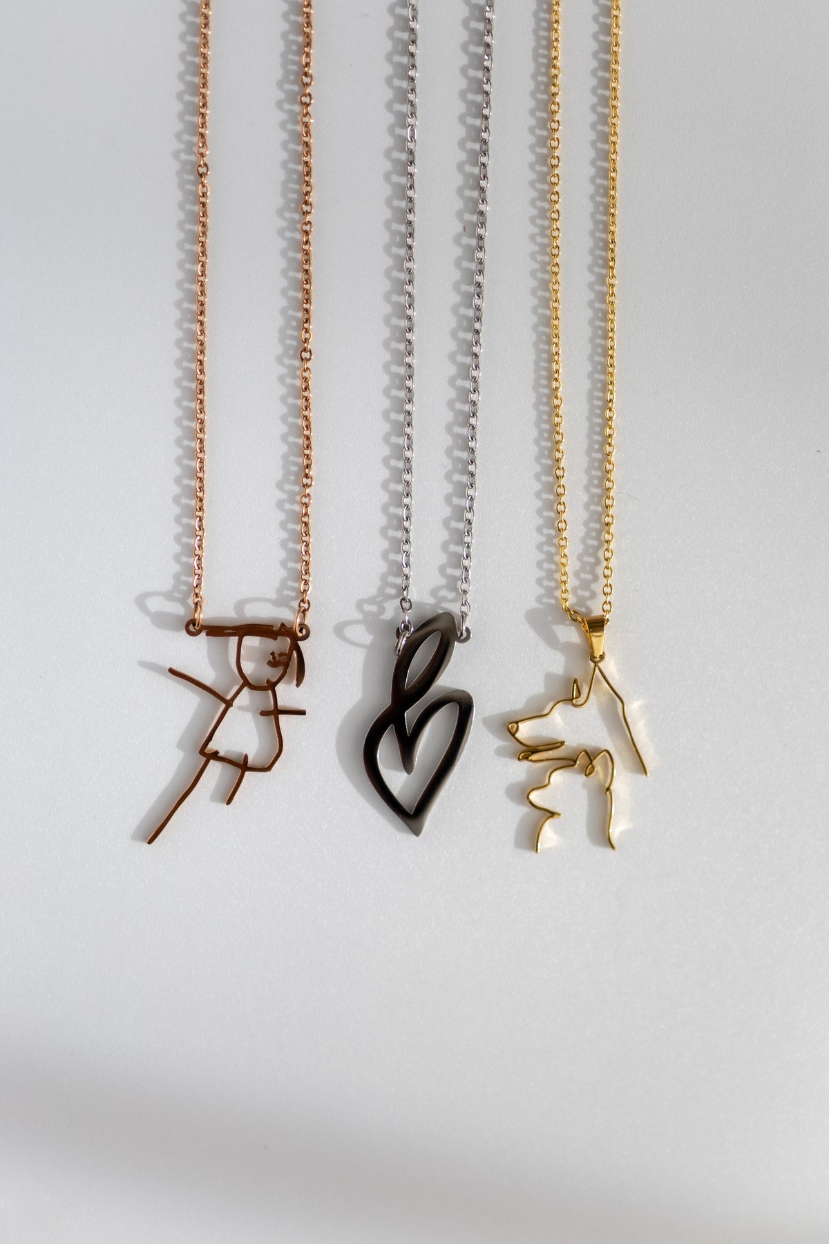 Drawing to Necklace