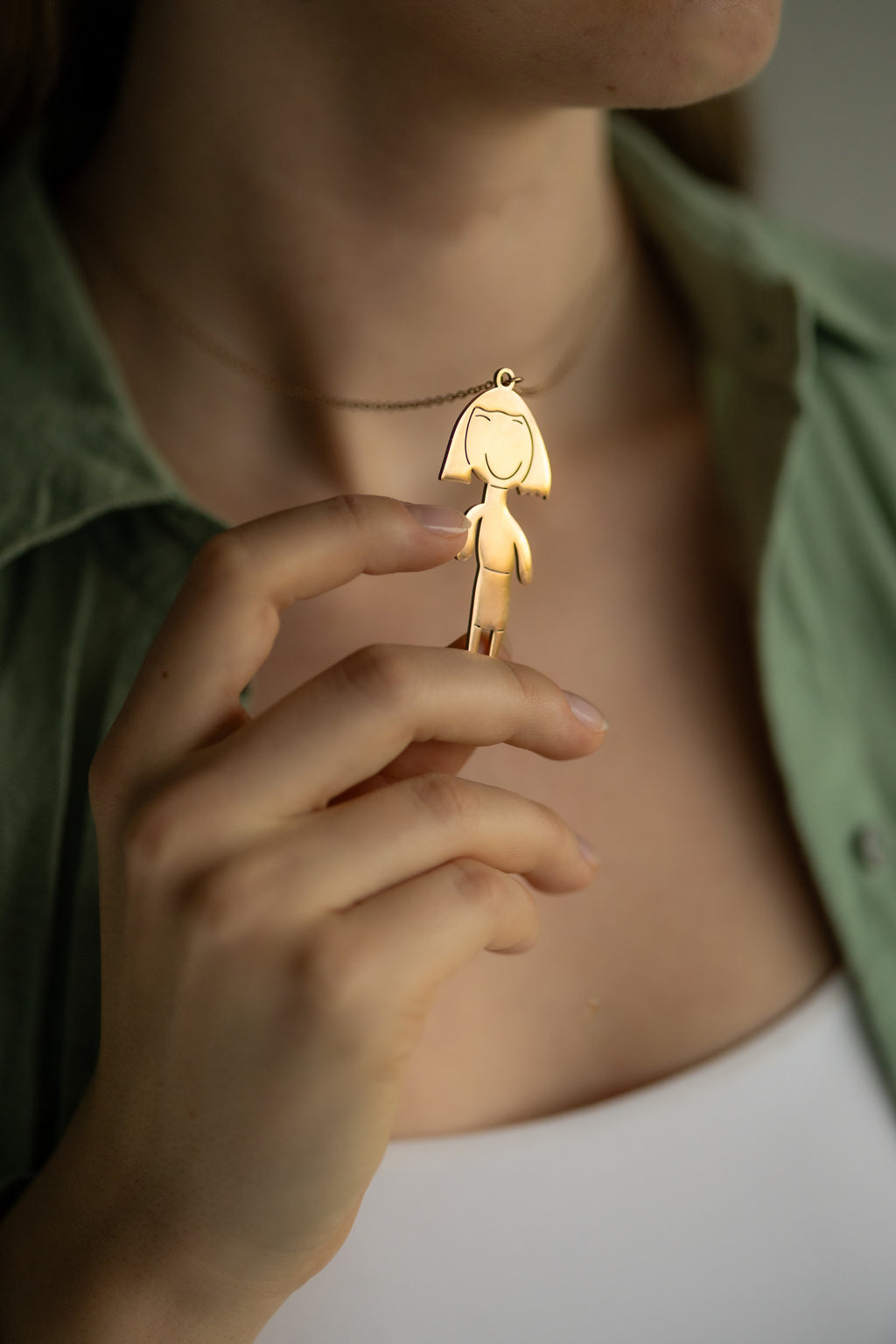 Drawing to Necklace