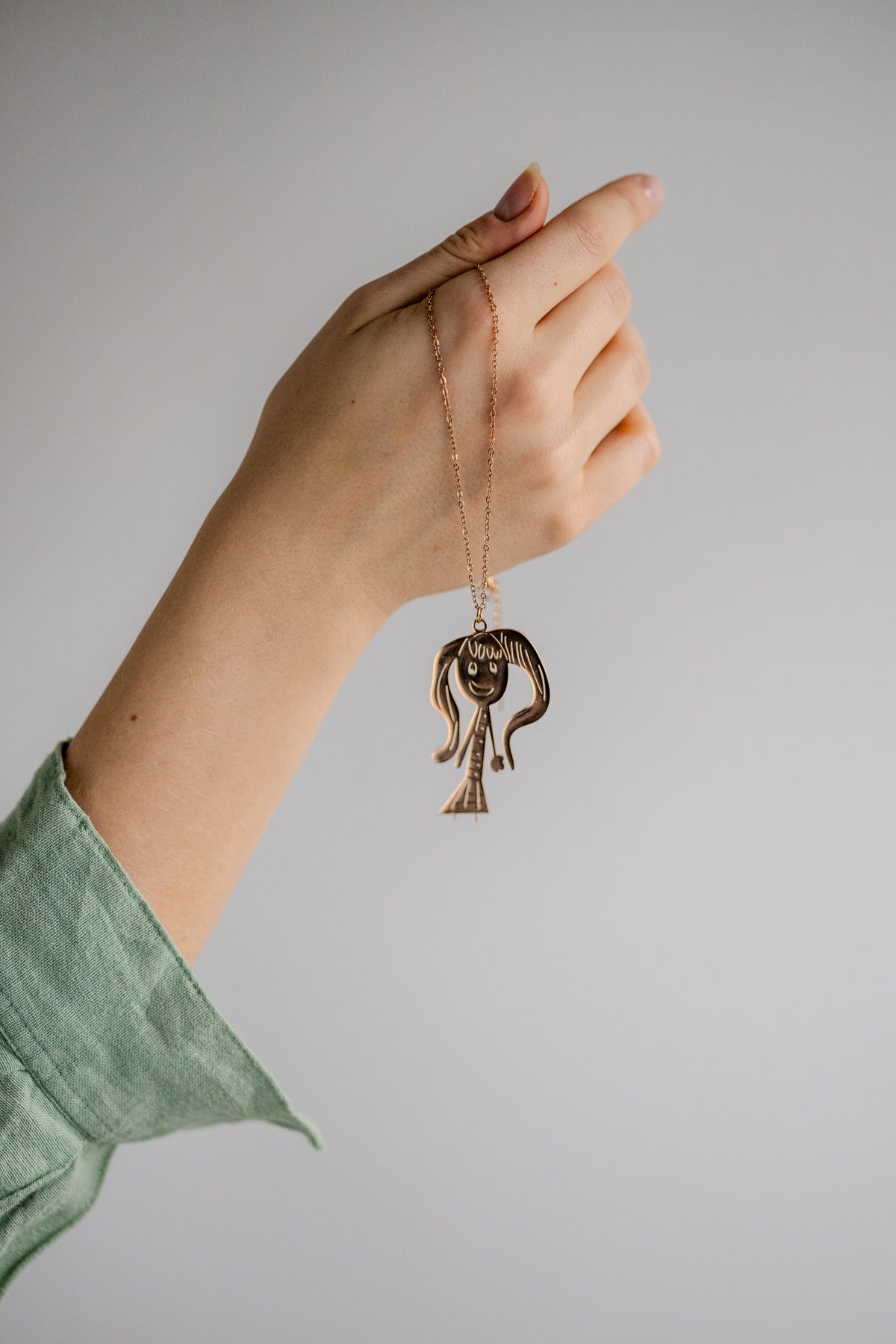 Drawing to Necklace